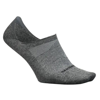Elite Ultra Light Invisible Socks-Socks-Feetures-E75-B-Gray-Tennis Express