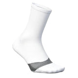Elite Light Cushion Mini Crew Tennis Socks White-Socks-Feetures-E90-33158U24-Tennis Express