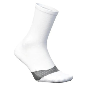 Elite Light Cushion Mini Crew Tennis Socks White-Socks-Feetures-E90-33158U24-Tennis Express
