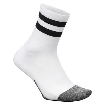 Elite Light Cushion Mini Crew Socks White High Top Stripe-Socks-Feetures-E90-569S25-1-1-[Sku]-Tennis Express