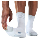 Elite Light Cushion Reflective Mini Crew Socks,Socks,Feetures,,,Tennis Express,E90-F26-939-3