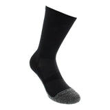 Elite Light Cushion Mini Crew Tennis Socks Black-Socks-Feetures-E90159-F18-1-Tennis Express