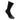Elite Light Cushion Mini Crew Tennis Socks Black-Socks-Feetures-E90159-F18-1-Tennis Express