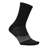 Elite Ultra Light Mini Crew Tennis Socks-Socks-Feetures-E95-U24-Black-Tennis Express