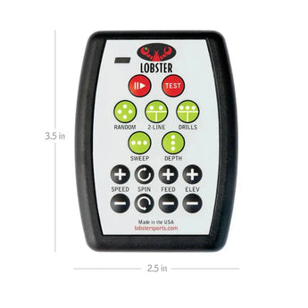 Phenom Two with 20-Function Remote Control Ball Machine-Court Equipment-Lobster-EC02-11-Tennis Express