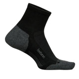 Elite Max Cushion Quarter Socks Black-Socks-Feetures-EC20-BLACK-1-Tennis Express