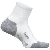 Elite Max Cushion Quarter Socks White-Socks-Feetures-EC20-WHITE-1-Tennis Express