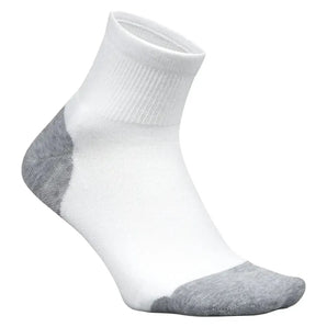 Elite Max Cushion Quarter Socks White-Socks-Feetures-EC20-WHITE-Tennis Express