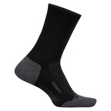 Elite Max Cushion Mini Crew Socks-Socks-Feetures-EC90-S26-Black1-Tennis Express