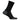 Elite Max Cushion Mini Crew Socks-Socks-Feetures-EC90-S26-Black1-Tennis Express