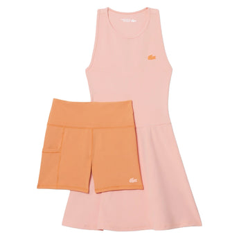 Women's Essentials Tennis Dress,Apparel,Lacoste,,,Tennis Express,EF0144-4HI-3