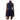 Women's Players Tennis Dress Navy Blue-Apparel-Lacoste-EF0151-166-Tennis Express