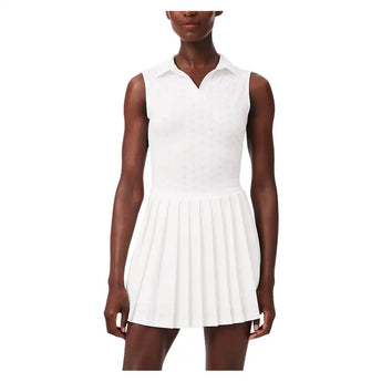 Women's Heritage Technical Tennis Dress,Apparel,Lacoste,,,Tennis Express,EF0230-w-3