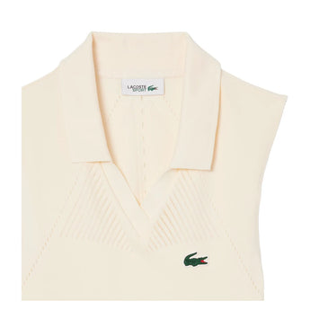 Women's On Court Tennis Dress and Shorts Lapland and Olive-Apparel-Lacoste-EF0615-AI1H25-4-Tennis Express