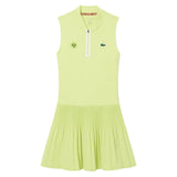 Women's Roland Garros Tennis Dress Sencha,Apparel,Lacoste,,,Tennis Express,EF5823-BIC-2