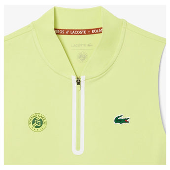 Women's Roland Garros Tennis Dress Sencha,Apparel,Lacoste,,,Tennis Express,EF5823-BIC-4
