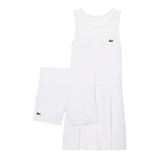 Women's Players Tennis Dress White,Apparel,Lacoste,,,Tennis Express,EF6876-001F26-2