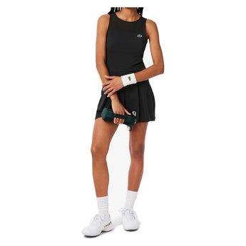 Women's Players Tennis Dress Black, Lacoste, Tennis Express, EF6876-031F26-4