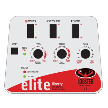 Elite One with 2-Function Remote Control Ball Machine-Court Equipment-Lobster-EL01-31-Tennis Express
