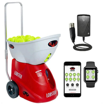 Elite Two with 10-Function Wi-Fi Remote Control for Apple Ball Machine-Court Equipment-Lobster-EL02.WF-X-Tennis Express