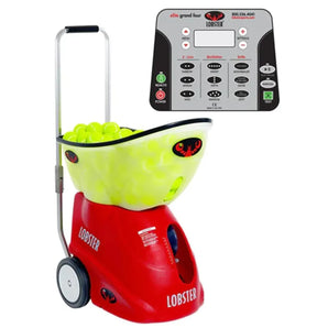 Elite Grand Four with 20-Function Remote Control Ball Machine-Court Equipment-Lobster-EL04-22-Tennis Express