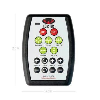 Elite Grand Five LE with 20-Function Remote Control Ball Machine-Court Equipment-Lobster-EL05LE-31-Tennis Express