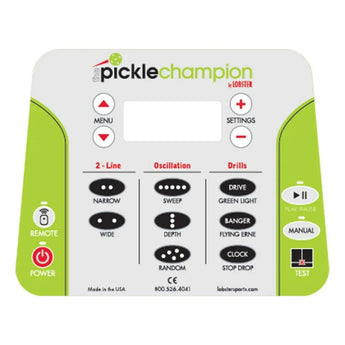 Pickle Champion with 20-Function Remote Control Pickleball Machine-Court Equipment-Lobster-EL0P3-41-Tennis Express