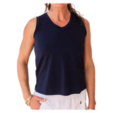 Women's Emery Tennis Tank, Bubble, Black, Tennis Express, EMRY-NF18-B-BLACK-2