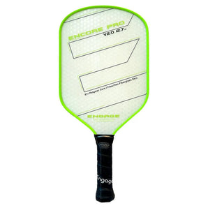 Encore Pro V2.0 12.7 Pickleball Paddle Lime Flash-Racquets-Engage Pickleball-EP2-LIM-001-Tennis Express
