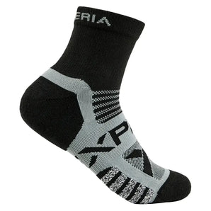 Experia Light Cushion Ankle Tennis Socks Black-Socks-Thorlo-EXTA00-001-1webp-Tennis Express