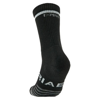 Experia Light Cushion Crew Tennis Socks Black-Socks-Thorlo-EXTRX001-001-1-Tennis Express