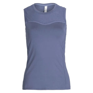 Women's Elise Tennis Tank Shadow Blue-Apparel-Inphorm-F24001-2501F25-Tennis Express