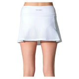 Women's Anna 13.5 Inch Tennis Skort White and Veridian-Apparel-Inphorm-F24019-2514U25-1-Tennis Express