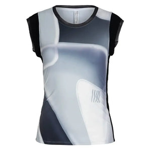 Women's Eva Tennis Tank Avalon Print-Apparel-Inphorm-F25014-2525F25-Tennis Express