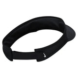 Juniors' Dri-FIT Ace Swoosh Tennis Visor-Apparel-Nike-FB5061-010_2-3-[Sku]-Tennis Express