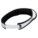 Juniors' Dri-FIT Ace Swoosh Tennis Visor-Apparel-Nike-FB5061-100_2-4-[Sku]-Tennis Express