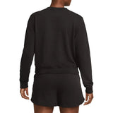 Women's Dri-Fit One Crew-Neck French Terry Sweatshirt-Apparel-Nike-FB5125-010_1-Tennis Express