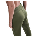 Women's Therma-FIT One High-Waisted 7/8 Joggers Medium Olive and White-Apparel-Nike-FB5431-222H25-1-Tennis Express