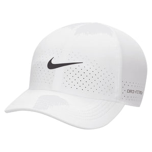Unisex Dri-FIT Advance Club Unstructured Tennis Cap,Apparel,Nike,100 White/Black,One Size,Tennis Express,FB5598-100_1