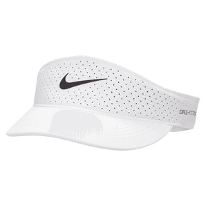 Unisex Dri-FIT Advance Ace Tennis Visor,Apparel,Nike,100 White/Anthracite,One Size,Tennis Express,FB6443-100_d60653ba-3437-4a5e-9ab1-38bd3cabe377