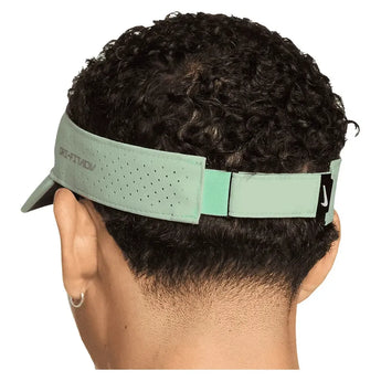 Unisex Dri-FIT ADV Ace Tennis Visor Mint Foam and Anthracite-Apparel-Nike-FB6443-353H25-2-Tennis Express