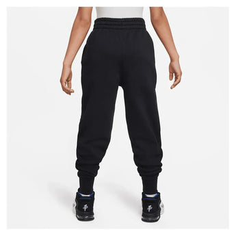 Girl's Club Fleece High-Waisted Fitten Pants-Apparel-Nike-FD2921-H23-010-2-4-[Sku]-Tennis Express