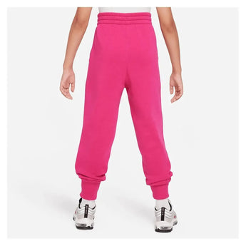 Girl's Club Fleece High-Waisted Fitten Pants-Apparel-Nike-FD2921-H23-615-2-7-[Sku]-Tennis Express