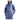 Girls' Sportswear Club Fleece 1/2-Zip Long-Sleeve Top World Indigo and White-Apparel-Nike-FD2930-499H25-Tennis Express
