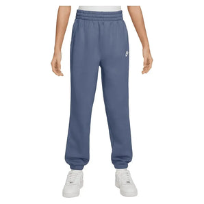 Girls' Sportswear Club Fleece Loose Pants-Apparel-Nike-FD2933-499-Tennis Express