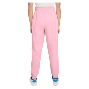 Girls' Sportswear Club Fleece Loose Pants Med Soft Pink-Apparel-Nike-FD2933-690B-3-Tennis Express