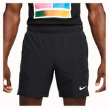 Men's Dri-Fit Advantage 7 Inch Tennis Shorts-Apparel-Nike-FD5336-B-Black-Tennis Express