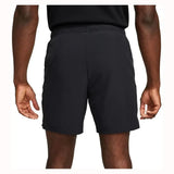 Men's Dri-Fit Advantage 7 Inch Tennis Shorts-Apparel-Nike-FD5336-B-Black1-Tennis Express