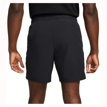Men's Dri-Fit Advantage 7 Inch Tennis Shorts-Apparel-Nike-FD5336-B-Black1-Tennis Express