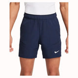 Men's Dri-Fit Advantage 7 Inch Tennis Shorts-Apparel-Nike-FD5336-B-Navy-Tennis Express
